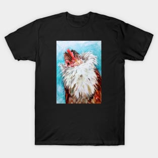 Salmon Faverolles Chicken T-Shirt